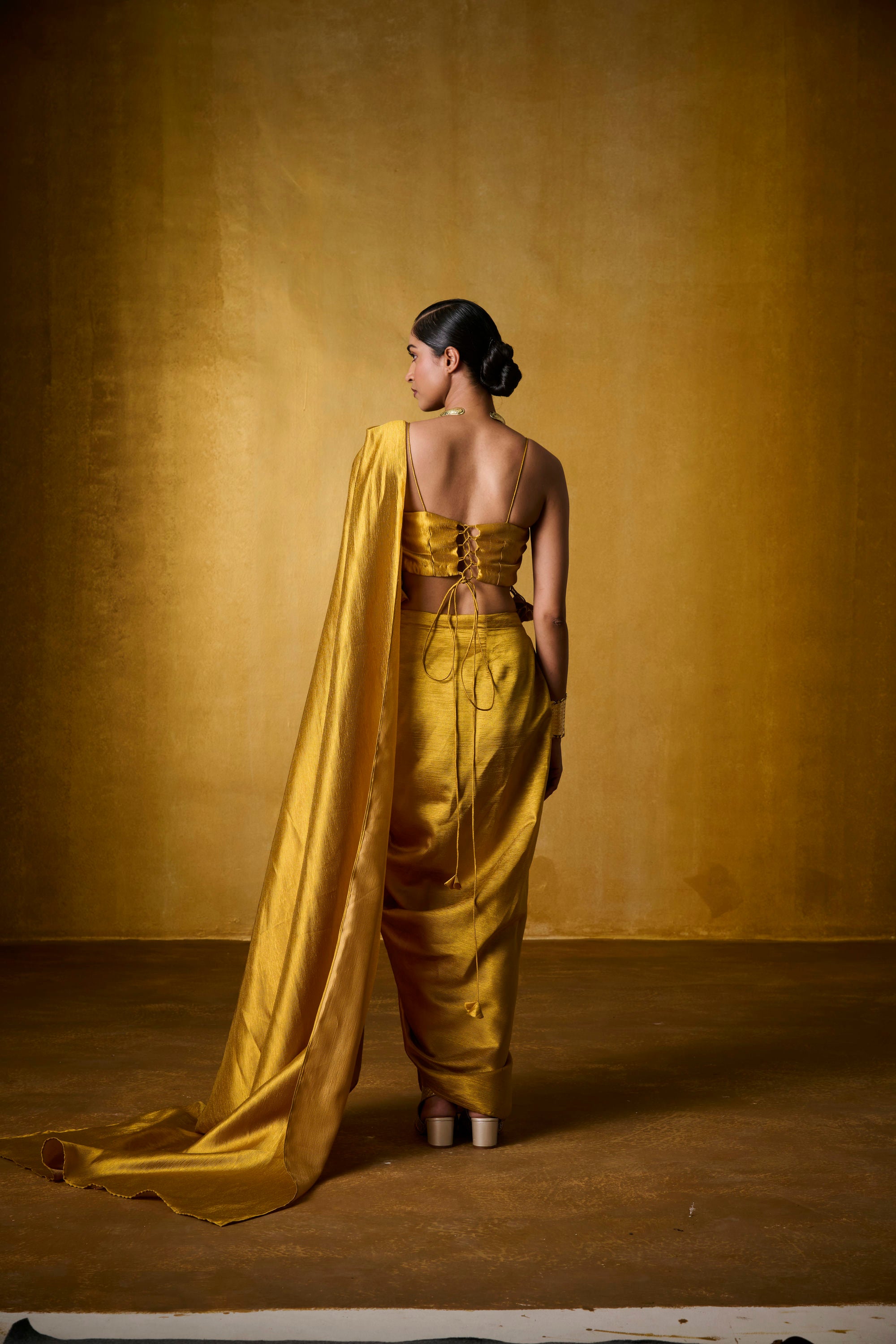OCHRE NOOR SAREE