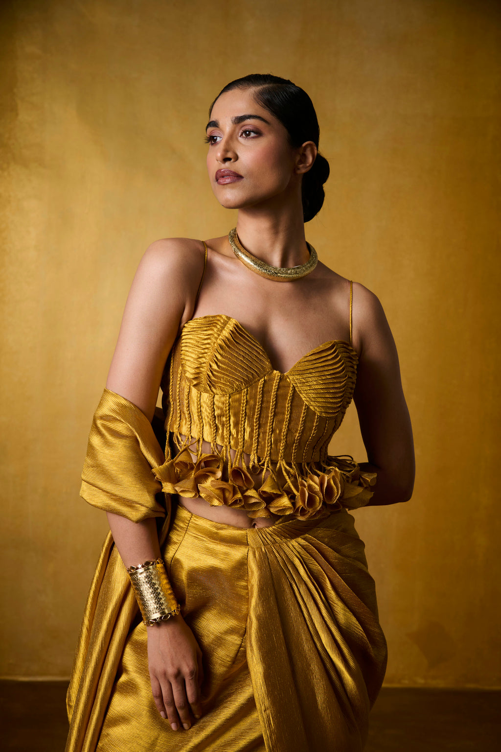 OCHRE NOOR SAREE