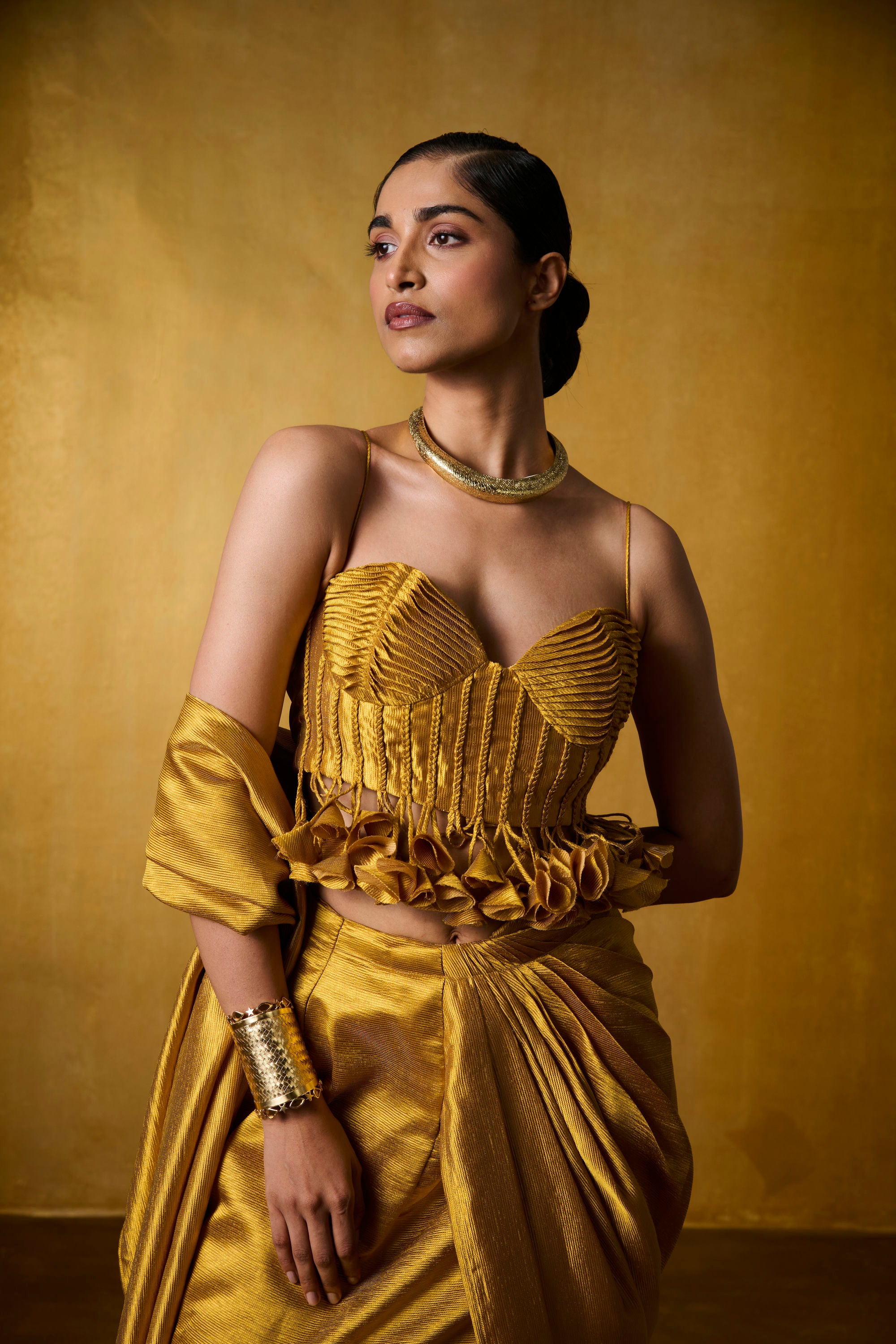OCHRE NOOR SAREE