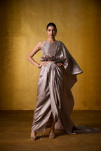 TAUPE NOOR SAREE