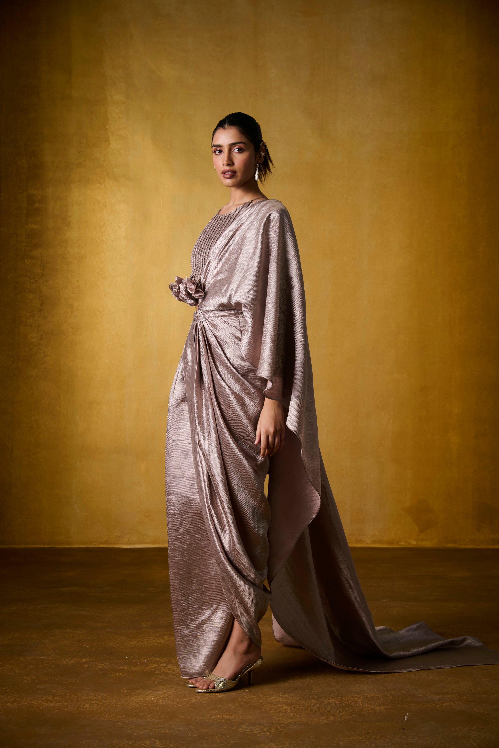 TAUPE NOOR SAREE