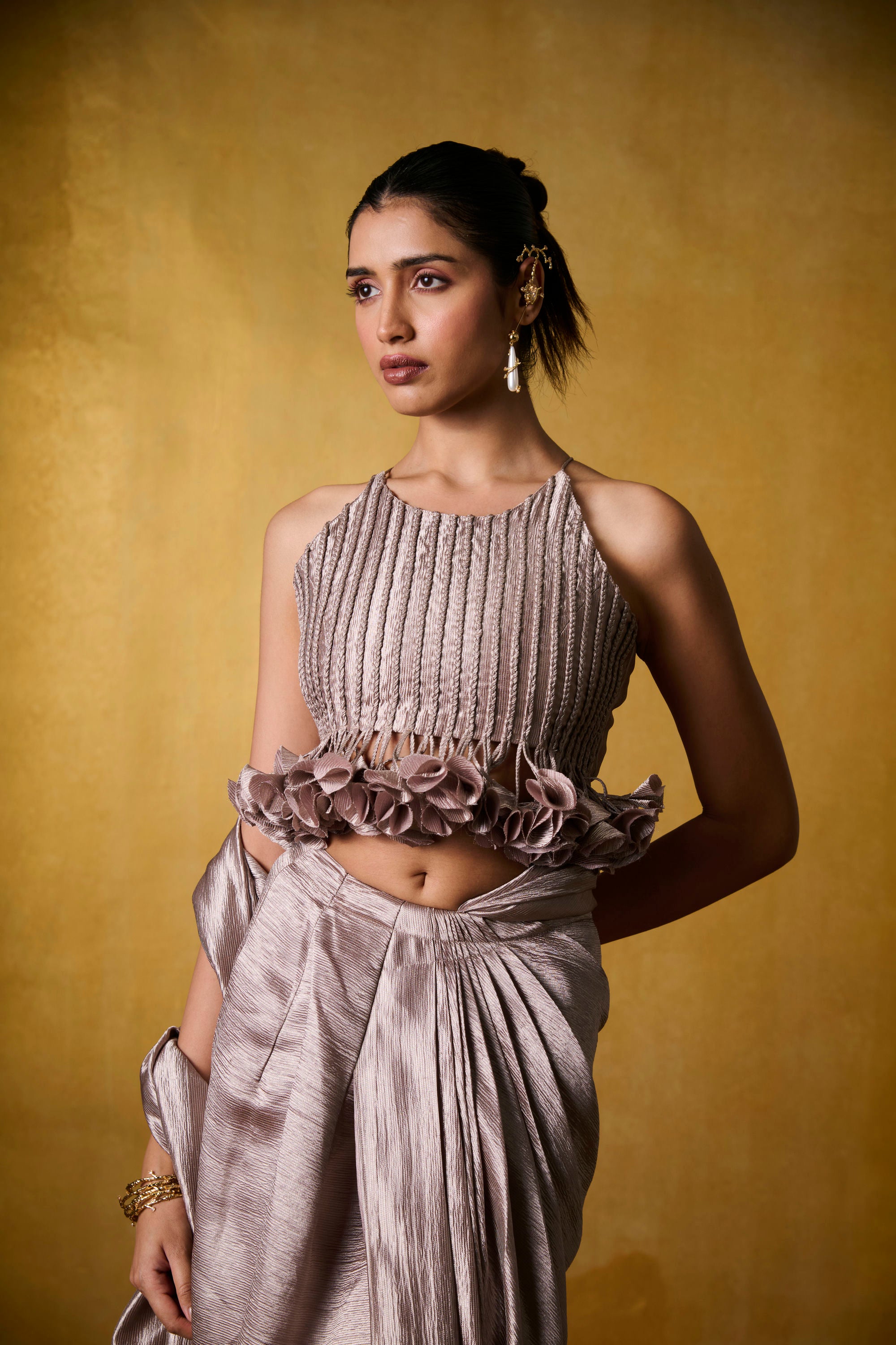 TAUPE NOOR SAREE