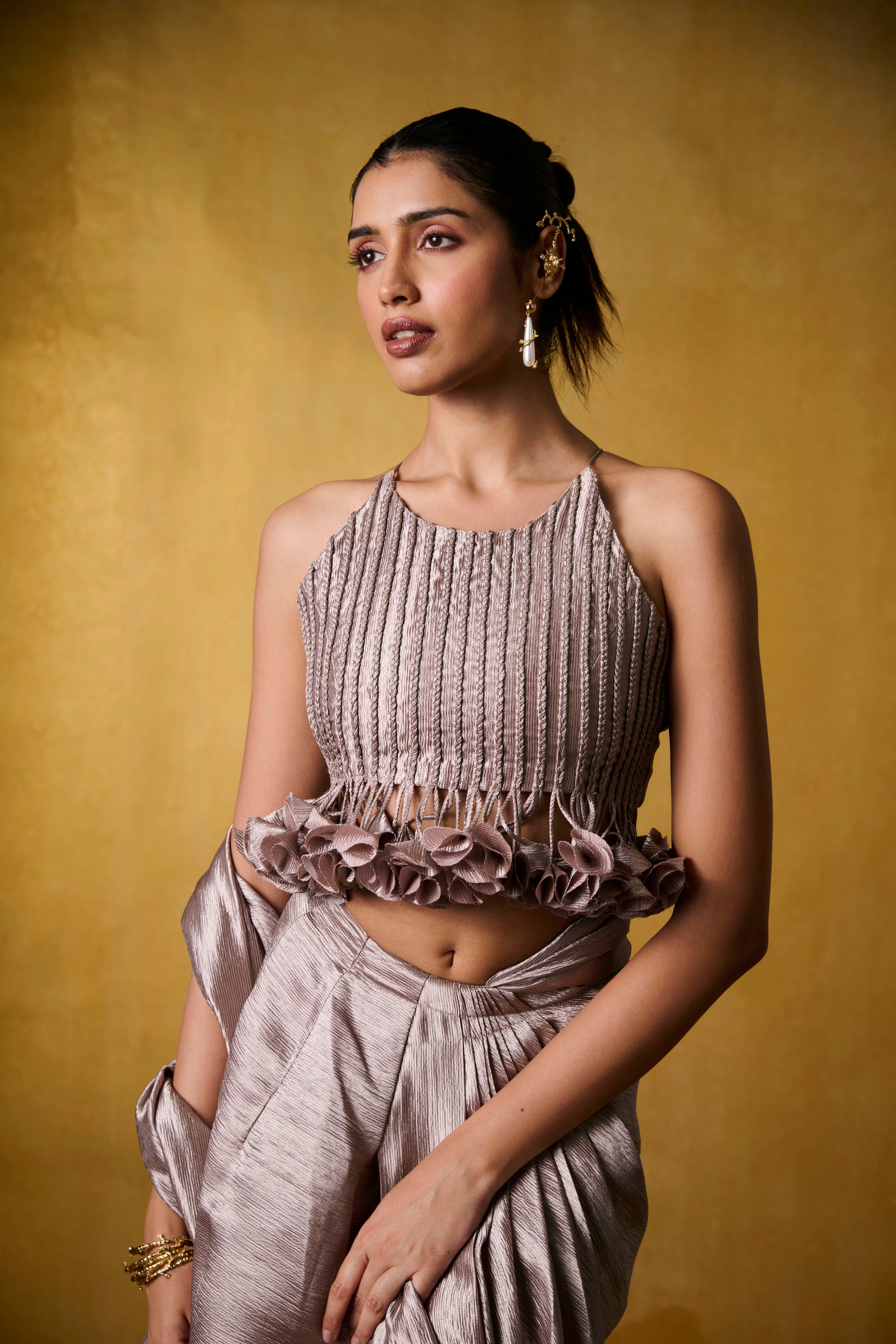 TAUPE NOOR SAREE