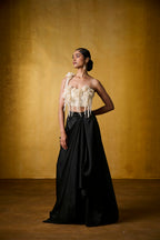 ZIYA PEARL TOP WITH AMBAR SKIRT