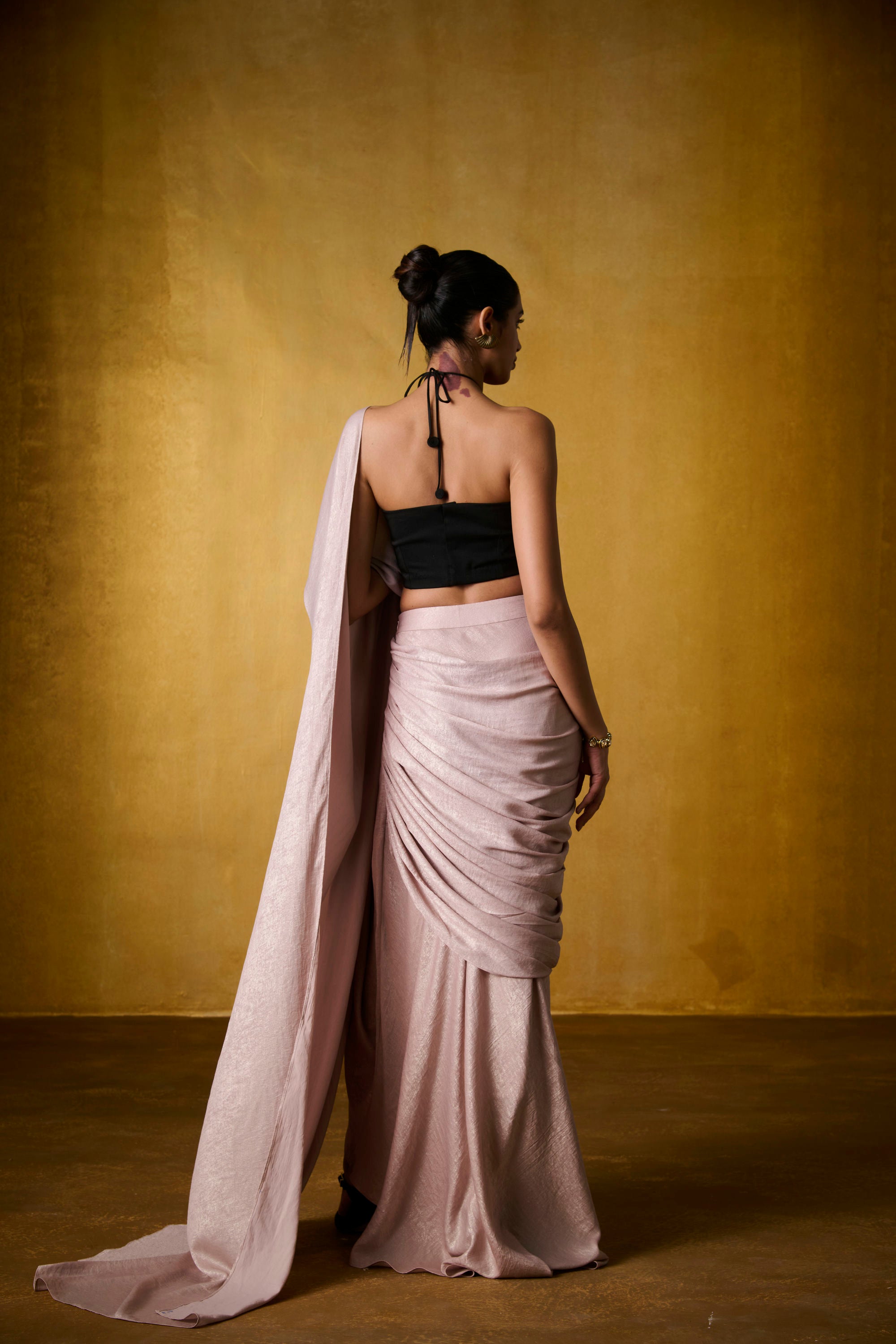 MIRA BLOUSE WITH DRAPED SAREE