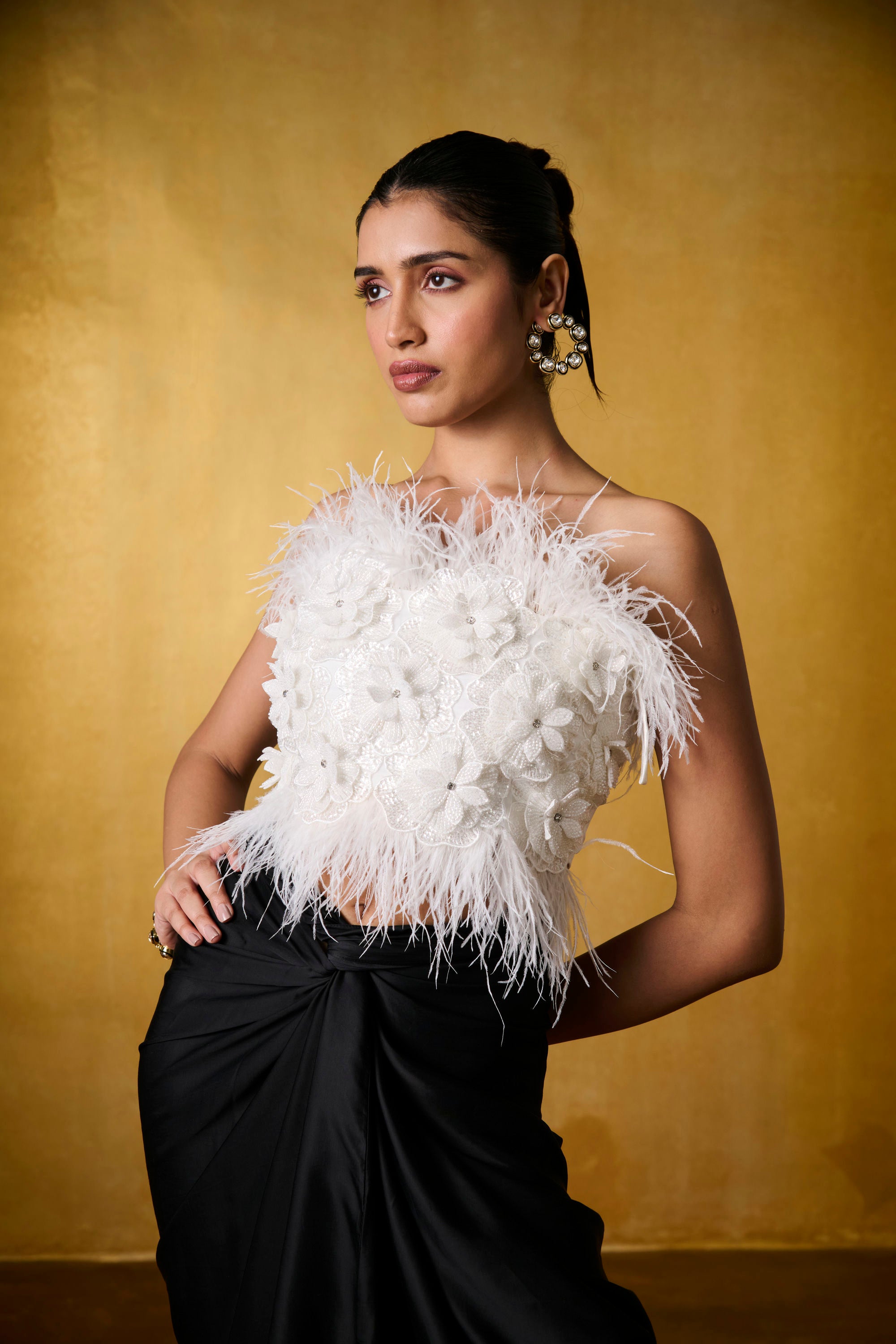 MEHER IVORY TOP